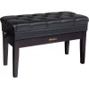Roland RPB-D500RW podwójna ława do pianina palisander mat regulowana ze schowkiem